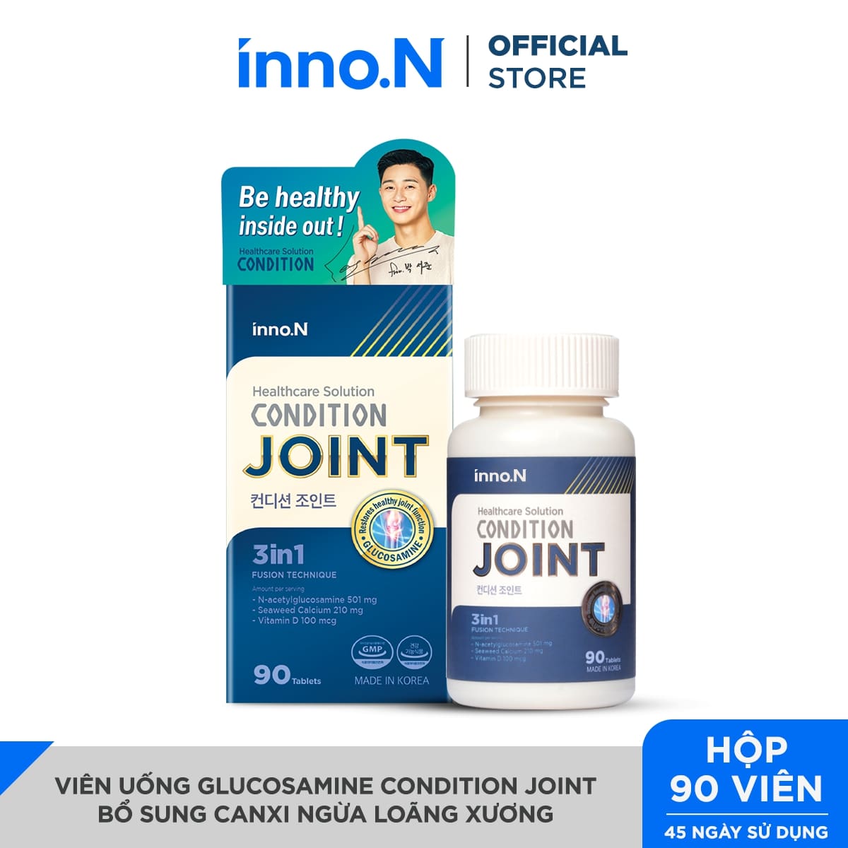 Hộp 90 Viên uống Glucosamine Condition Joint