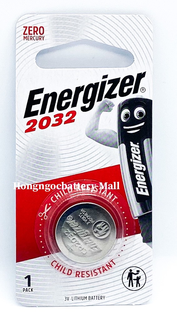 Pin CR2032 Energizer Lithium 3V