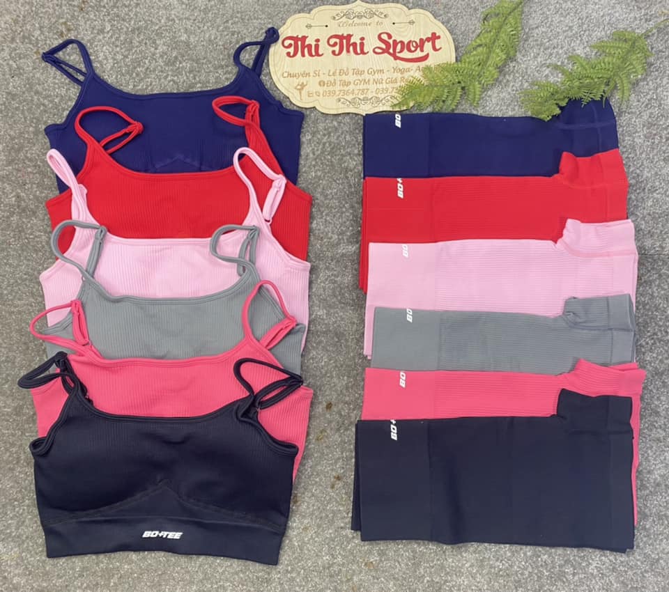 Set tập botee 2 dây chất thun dệt dày dặn co giãn tốt
