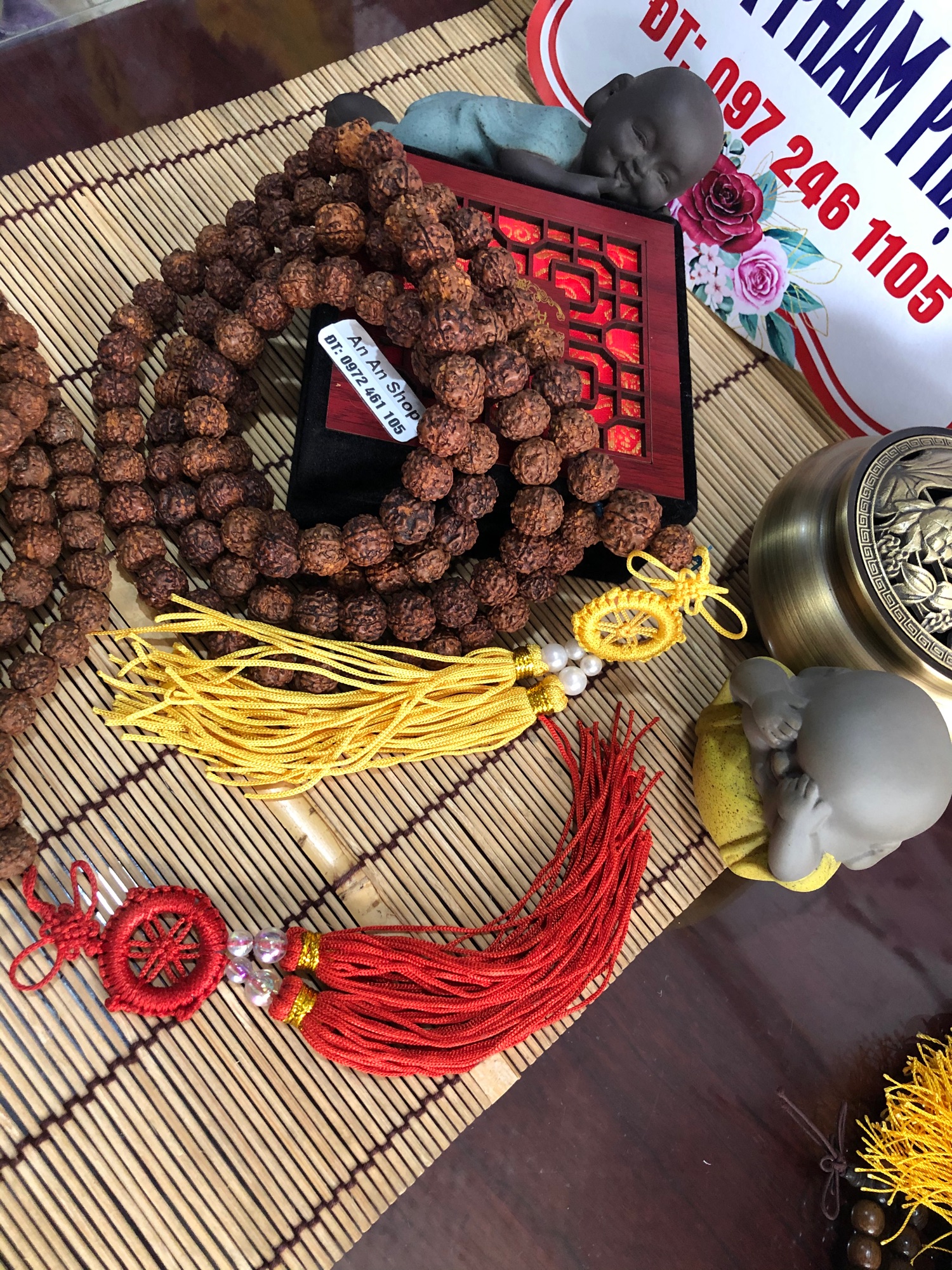 TRÀNG BỒ ĐỀ 108 hạt đeo cổ
