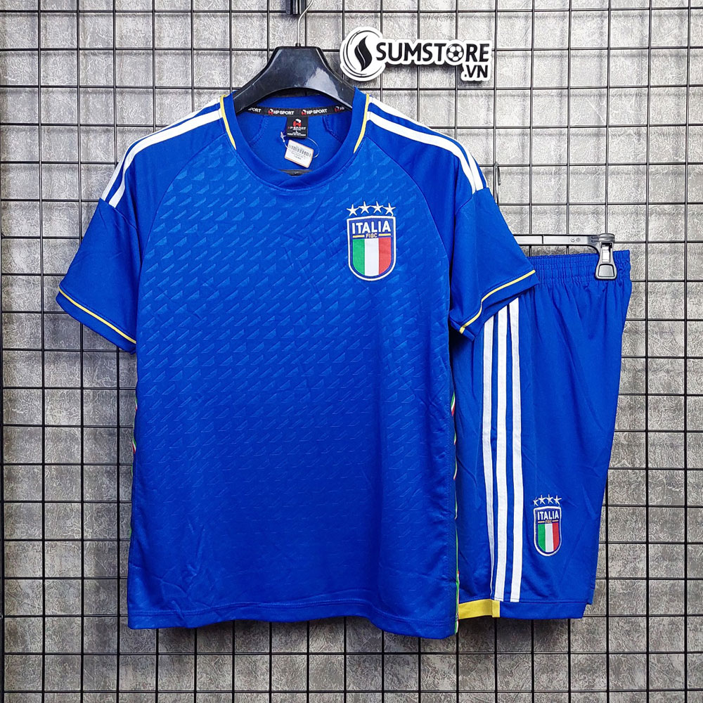 Áo thể thao đá banh thun lạnh cao cấp mới nhất - Tuyển Italia HP