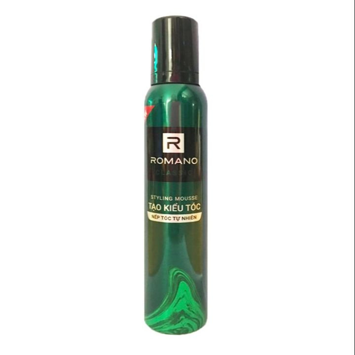 Mousse Tạo Kiểu Tóc Nam Romano Classic 175g