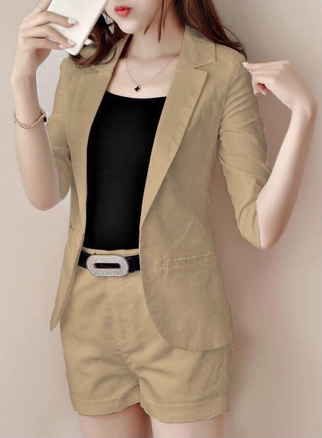 sét bộ vest short cao cấp hàng nhập