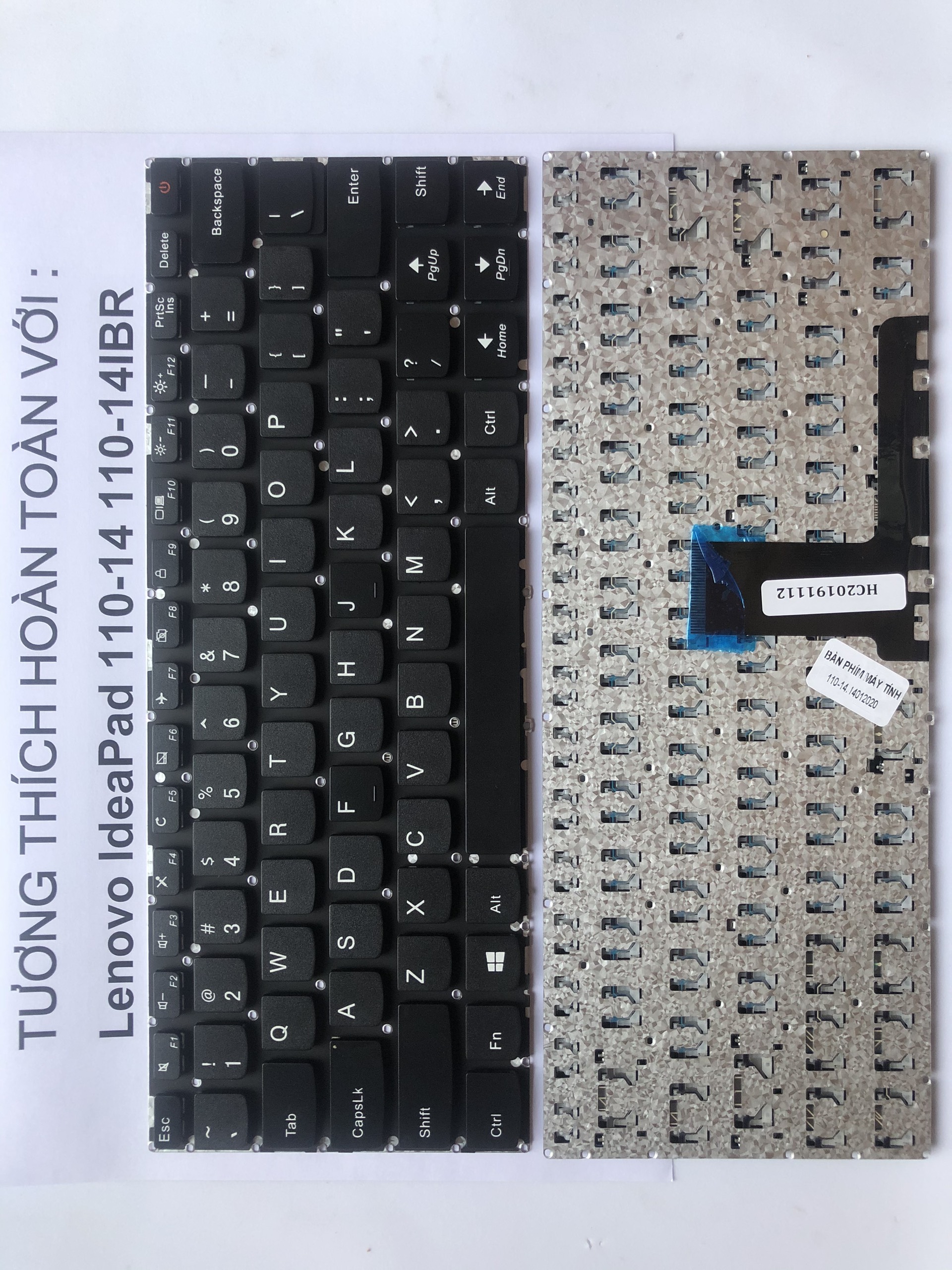 [HCM]Bàn phím cho Laptop Lenovo IdeaPad 110-14 110-14IBR cáp giữa Hàng Mới 100% Bảo hành Toàn Quốc 12 Tháng