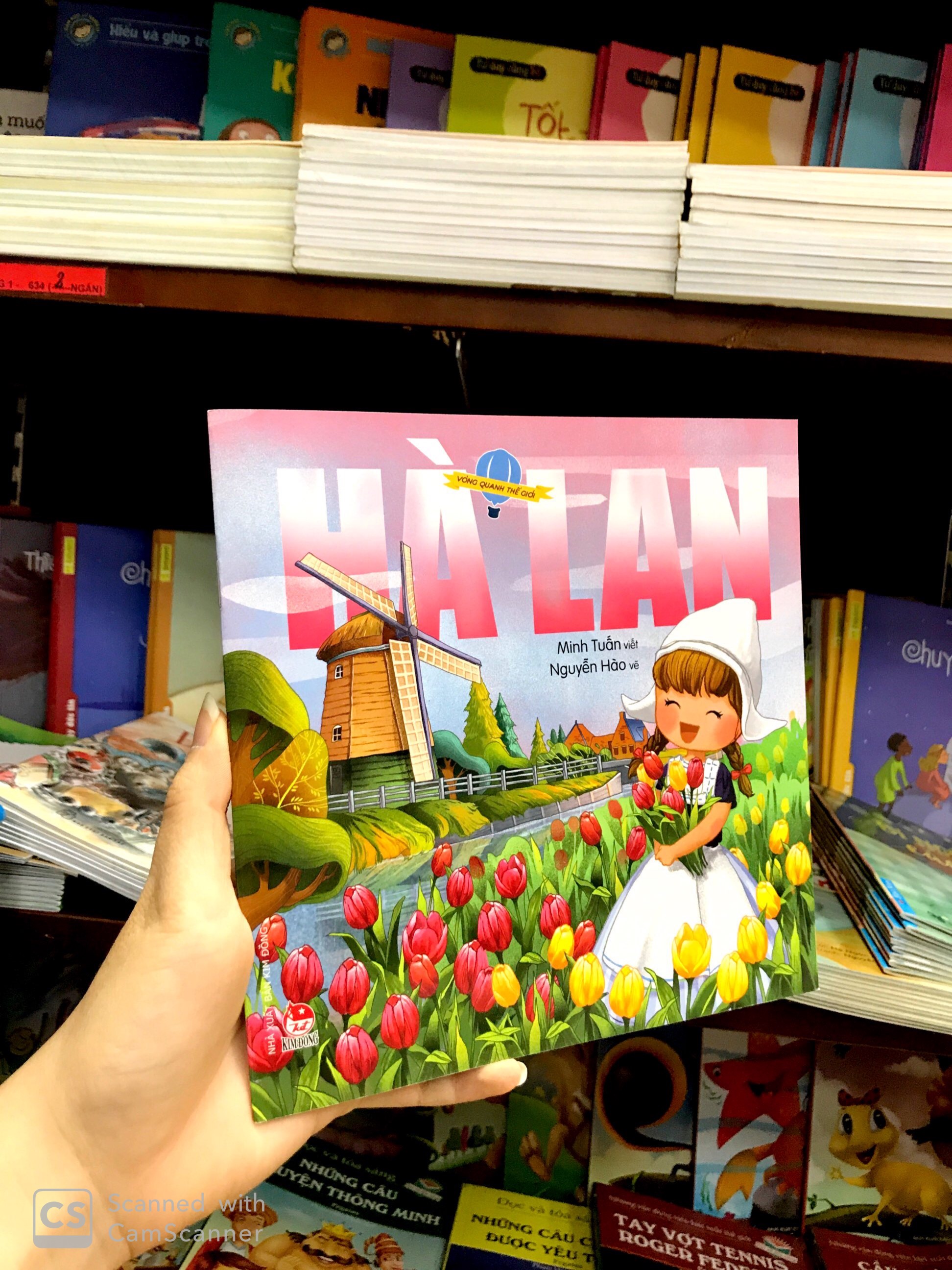Sách Fahasa - Vòng Quanh Thế Giới: Hà Lan (Tái Bản 2019)