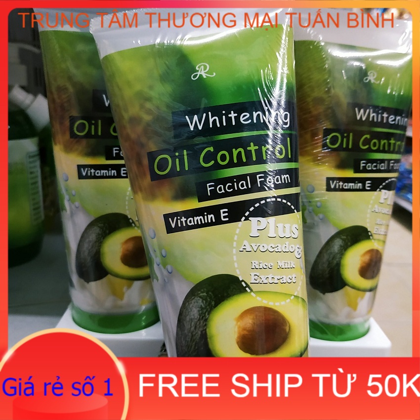 Sửa rửa mặt bơ Thái Lan Vitamin E plus Avocado & Rice milk Extract (Giảm 20K ship cho đơn từ 49K)