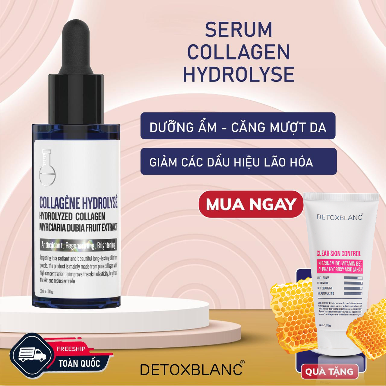 Serum Collagen Thủy Phân - Collagen Hydrolyse