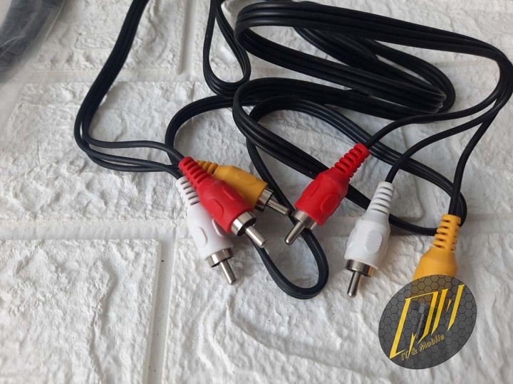 Cáp AV 6 đầu hoa sen(3 ra 3), dài 1.5M