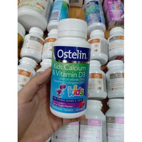 [HCM]Vitamin Ostelin Kid Canxi 90 Viên