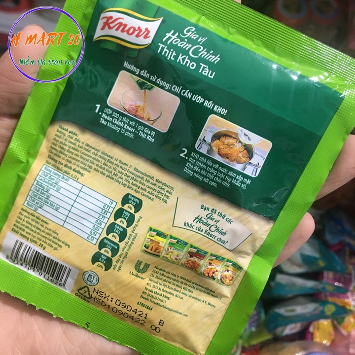 Thịt kho tàu knor đậm vị đẹp mắt