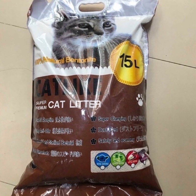 [18L] Cát vệ sinh cho mèo CATLIKE CAT LITTER cao cấp