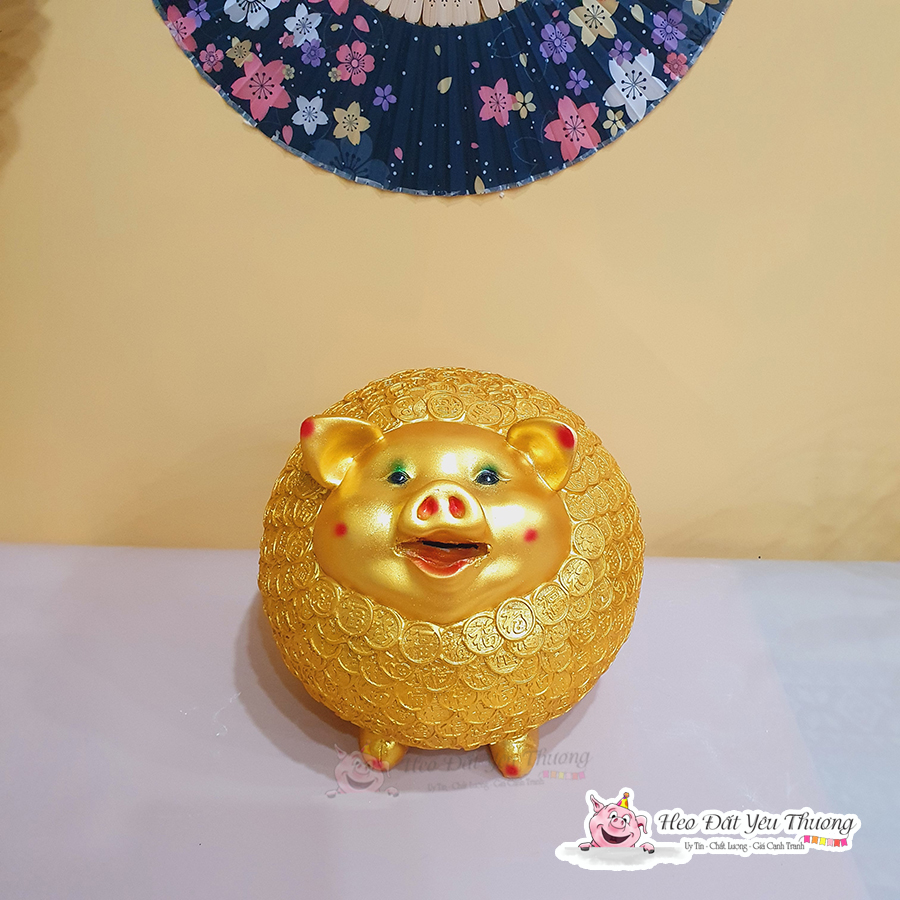 Lợn đồng xu phong thủy phiên bản mới