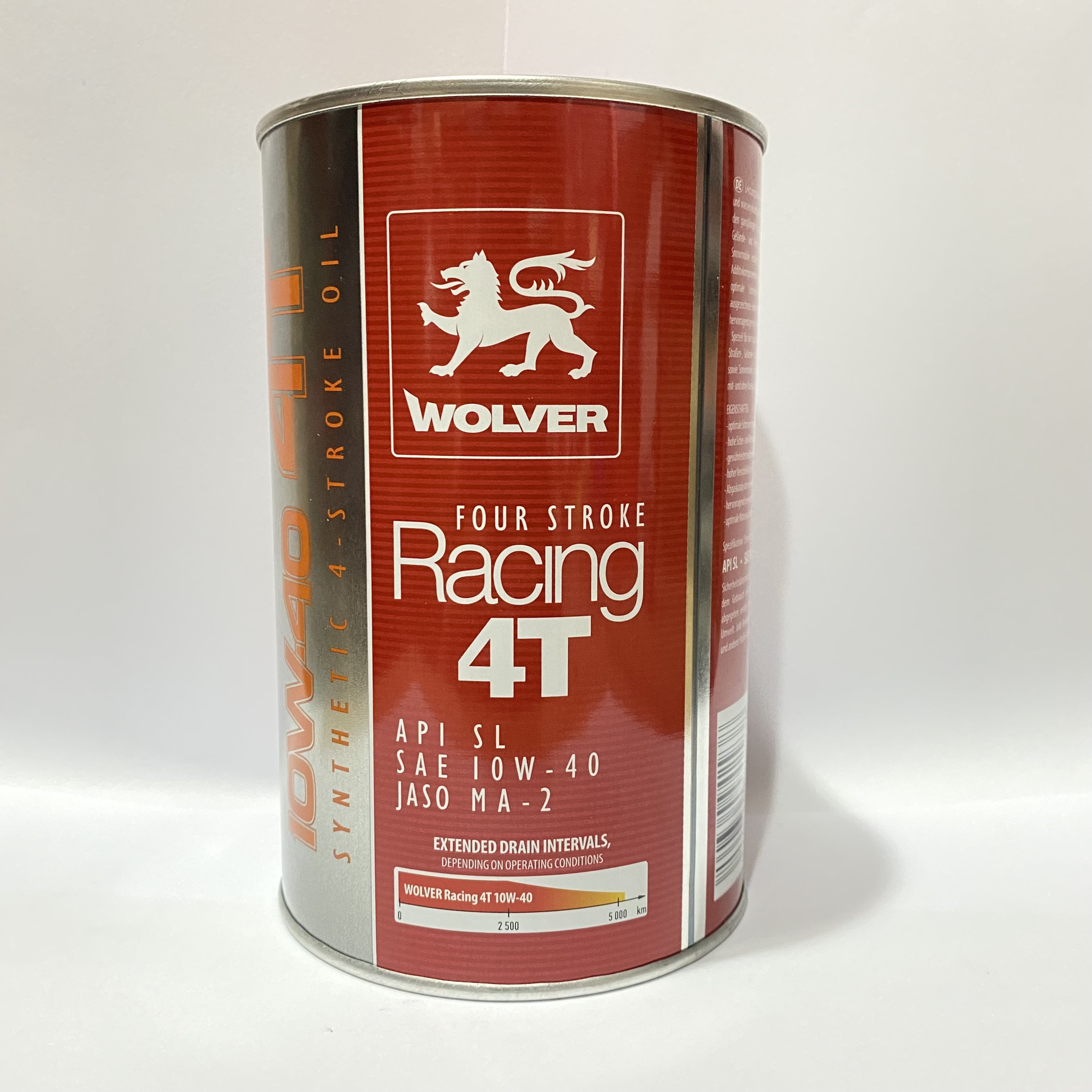 Nhớt Wolver Racing Synthetic 10W40  (130001)