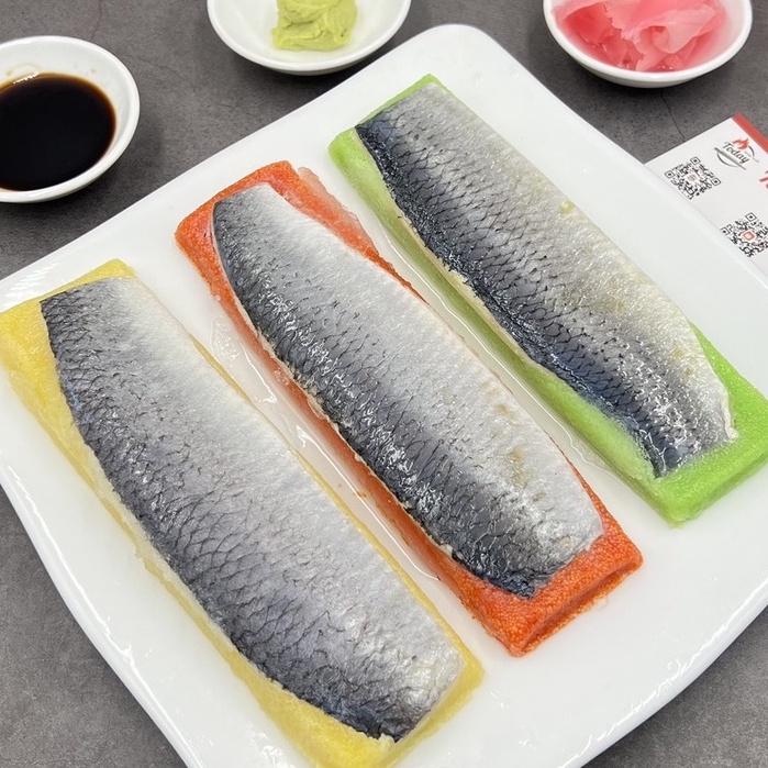 (CHỈ GIAO HCM) Cá trích ép trứng Nhật Bản ăn sashimi thanh 150G