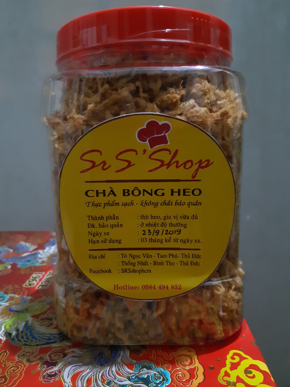 [HCM]Chà bông heo 100gr