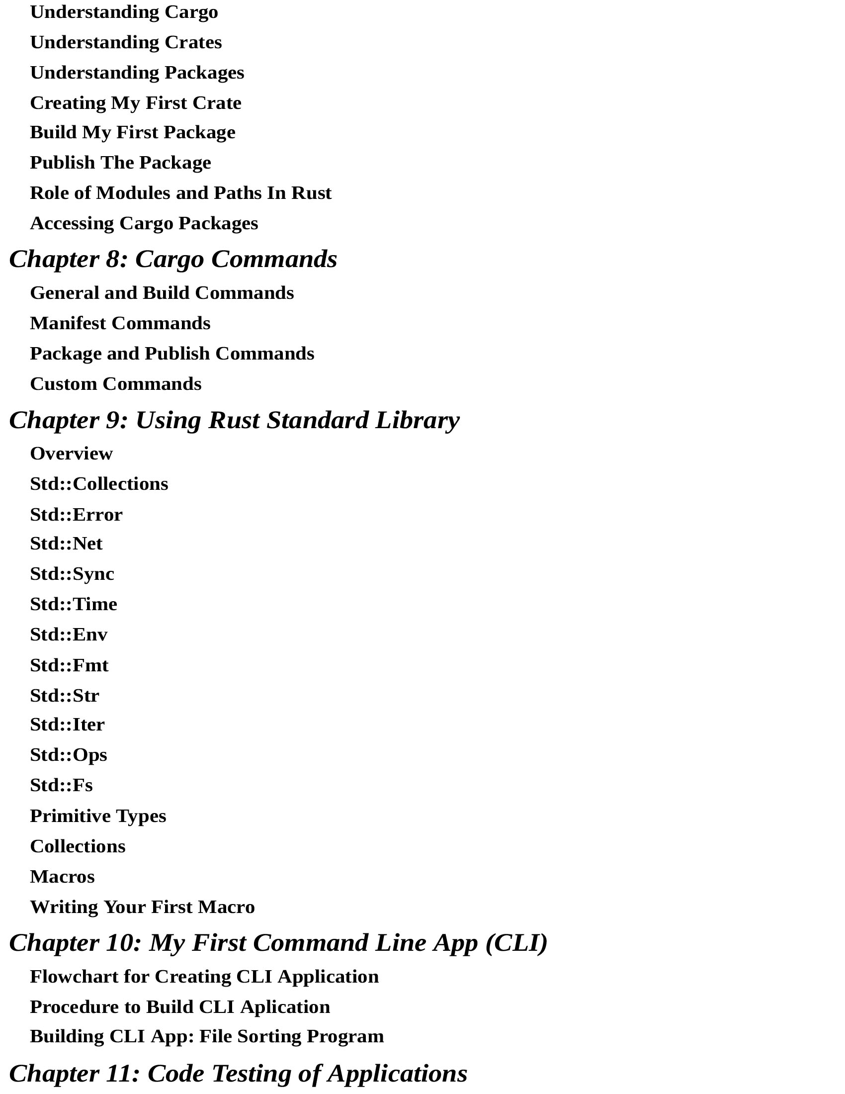 Rust In Practice A Programmers Guide