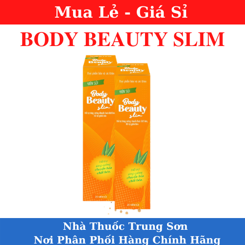 [HCM]Viên sủi giảm cân BODY BEAUTY SLIM CHÍNH HÃNG  - TS001