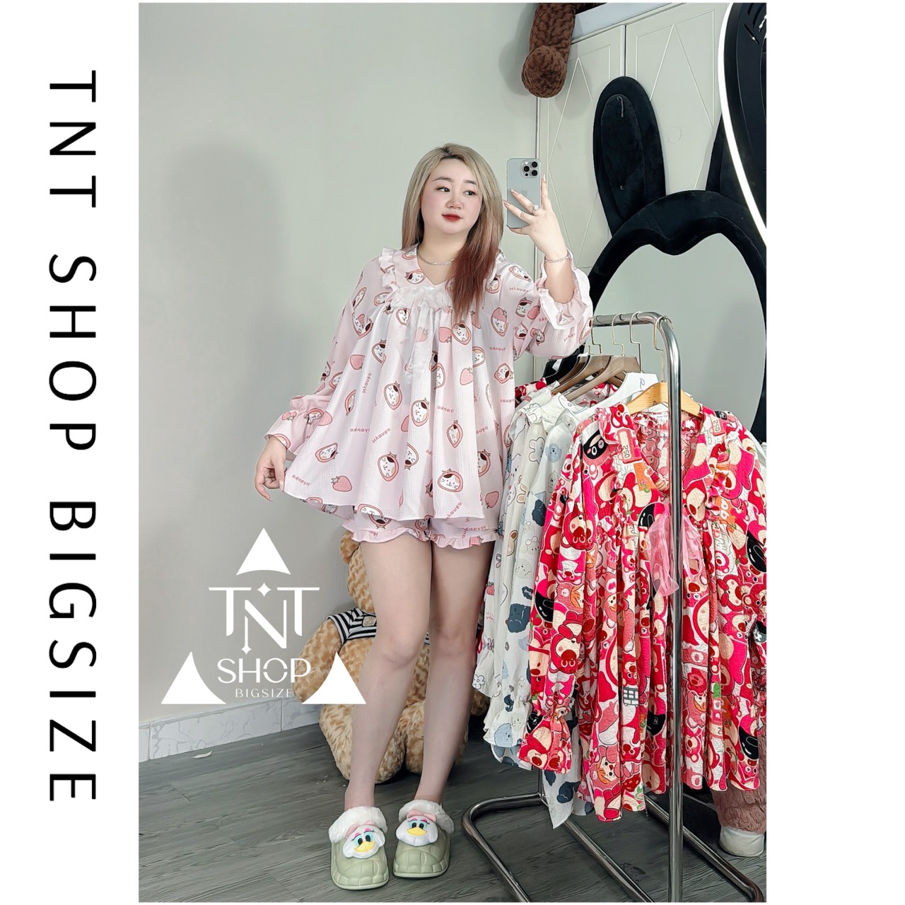 SET BBD KÈM QUẦN HOẠT HÌNH SIÊU CƯNG [TNT SHOP BIGSIZE 60KG 90KG]