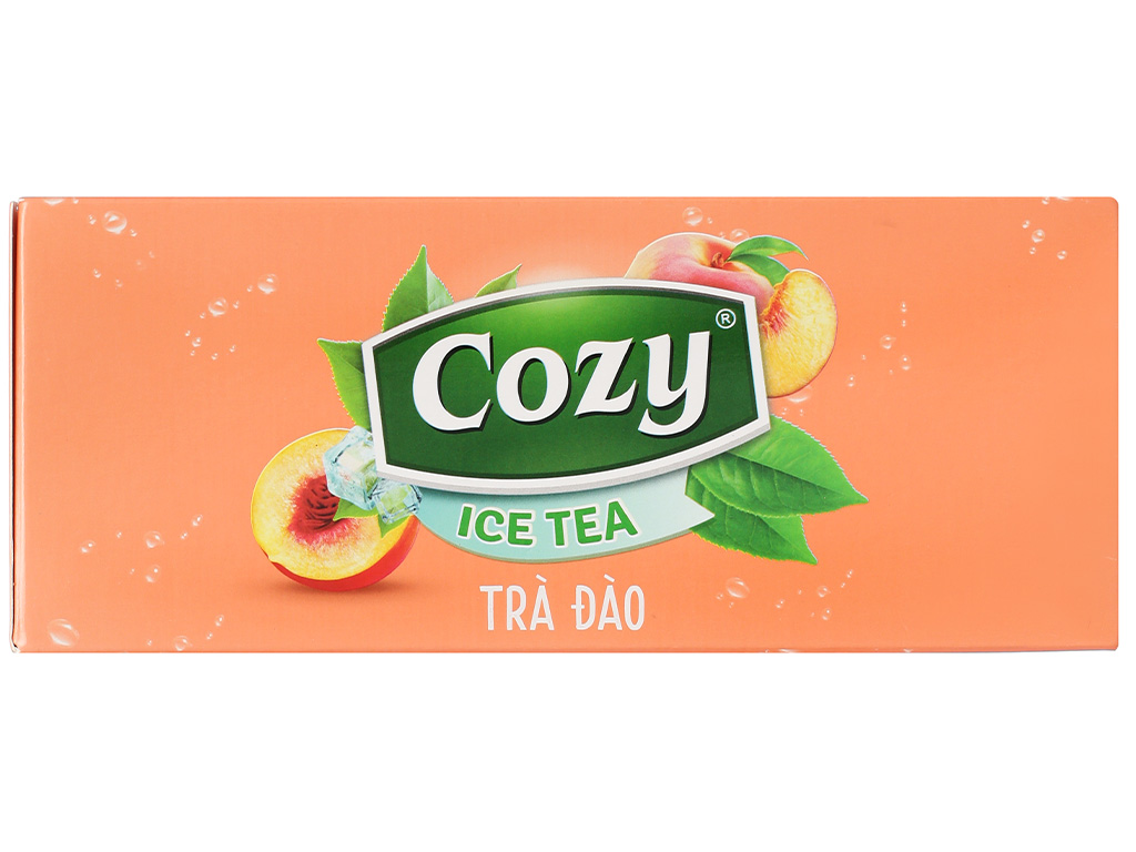 Trà hòa tan Cozy ICETEA ĐÀO (Hộp 240gr/16 gói*15gr)