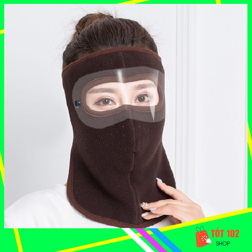 Khẩu Trang Ninja Nin Ja Nam Nữ Vải Nỉ Che Kín Mặt Chống Nắng Chống Bụi Có Kính KTDCK8 - Khau Trang Ninja Nin Ja Nam Nu Vai Ni Che Kin Mat Chong Bui Chong Nang Chong Ret Co Kinh - ShopTot102
