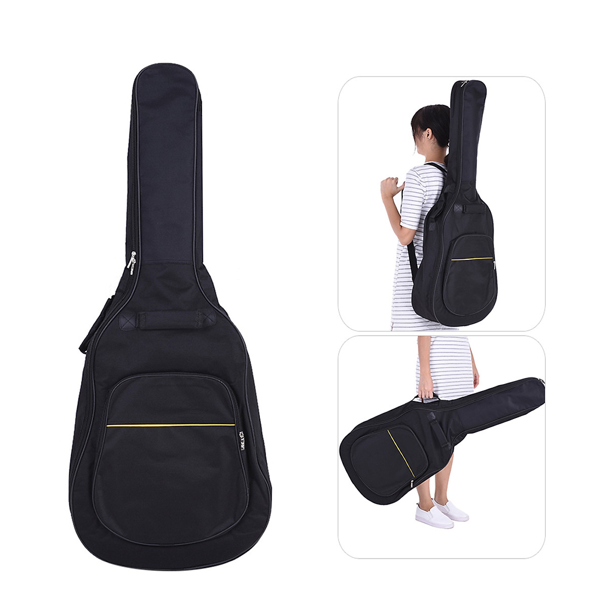 Bao đàn Guitar 3 lớp vải dù dày 6mm