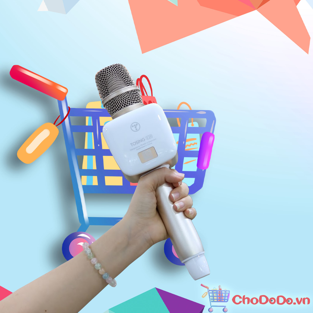 Micro Karaoke Bluetooth Tosing V2R Cực Hay ✔️Giá Rẻ ✔️Hàng Cao Cấp