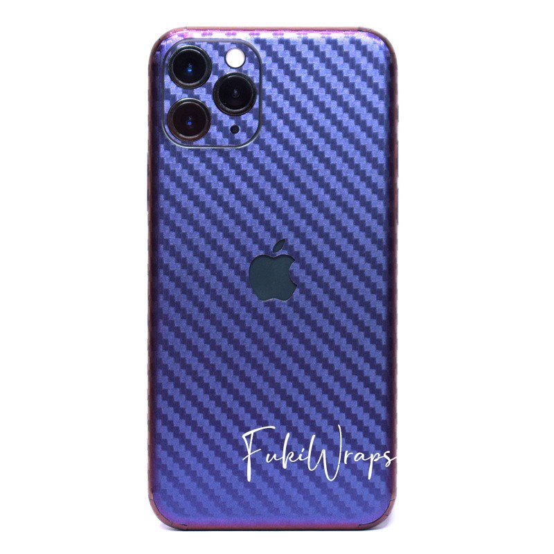 Tấm dán Skin Carbon chuyển sắc iPhone XS Max XR XS 12 Pro Max 11 Pro Max 7plus 8plus 6plis ip6 ip7 ip8 ip5