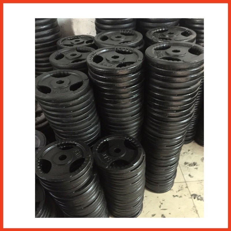 Bộ 2 bánh tạ gang 5kg (2 bánh tạ)