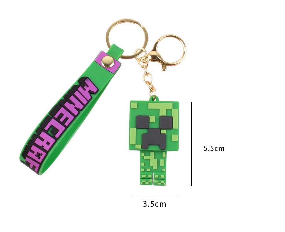 Móc khóa creeper steve minecraft cực đẹp