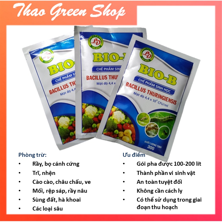 Chế Phẩm Sinh Học Bio-B 30G