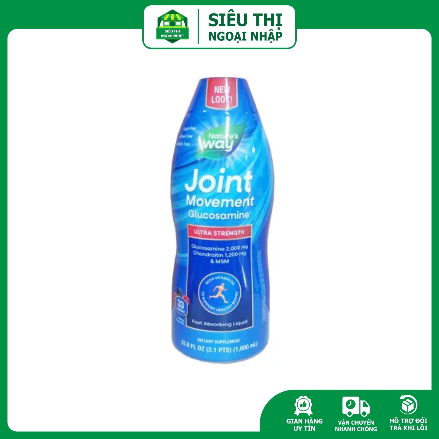 Nước uống bổ xương khớp glucosamine joint movement mỹ 1000ml