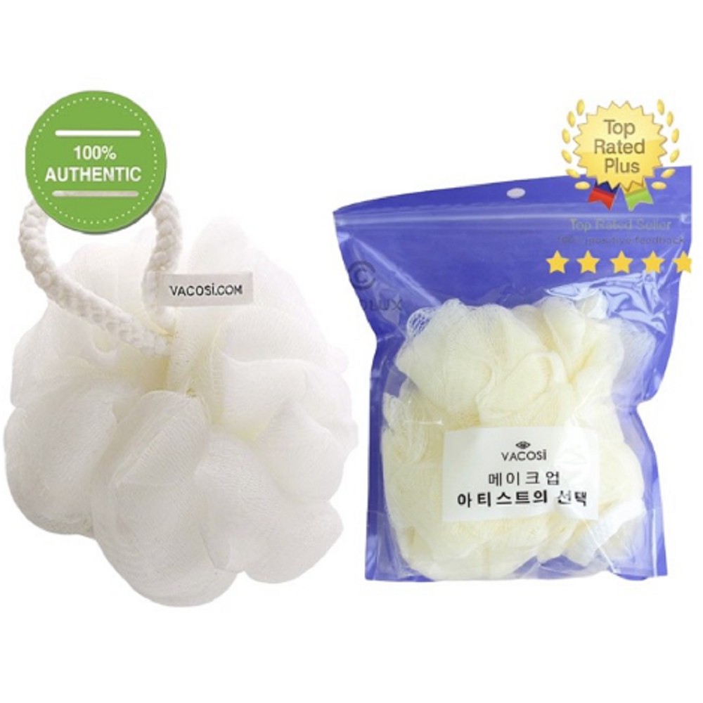 [HÀNG CHÍNH HÃNG] Bông Tắm Vacosi Plastic Bath Sponge BP21