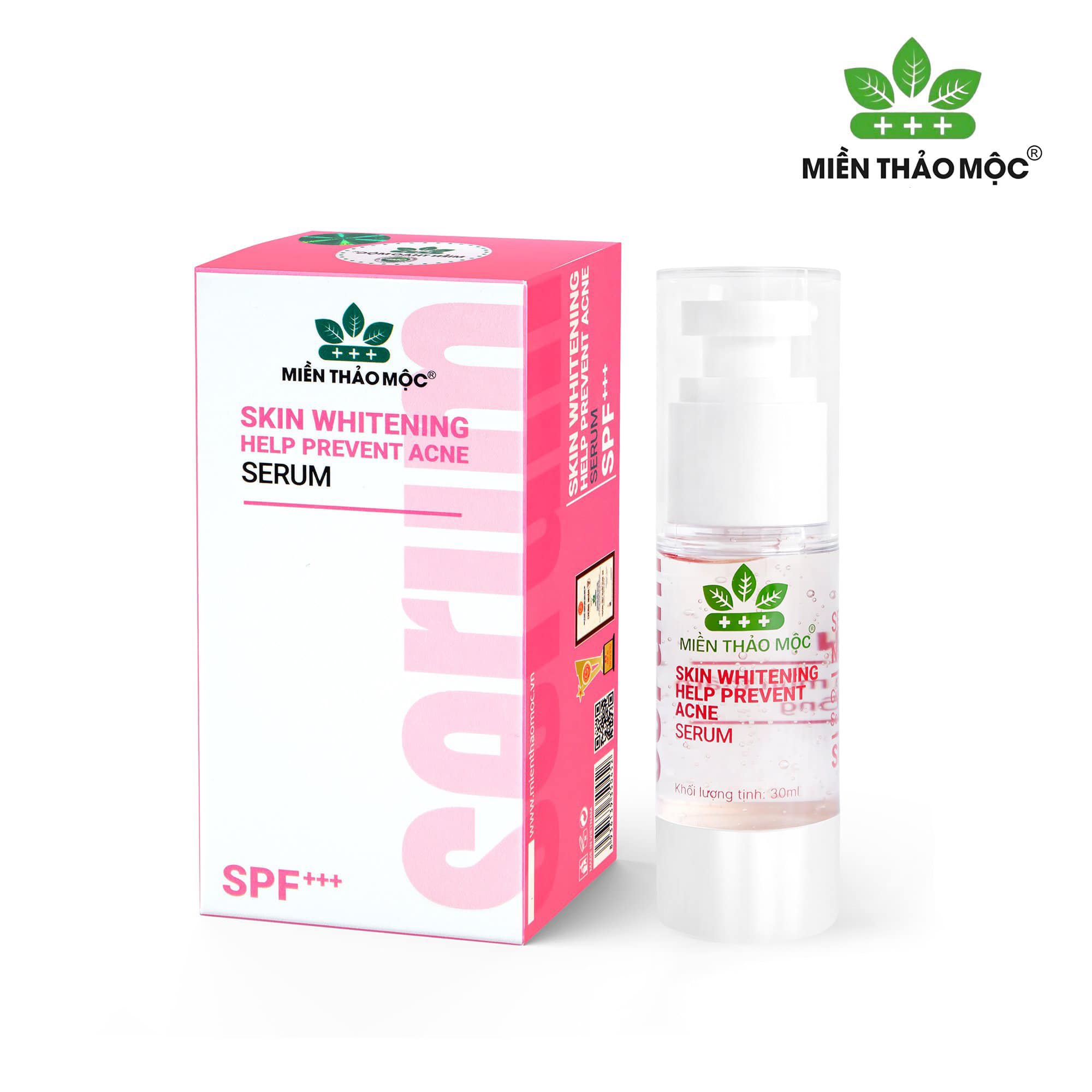 Serum ngừa mụn thâm - giữ ẩm - se khít lỗ chân lông Miền Thảo Mộc 30ml