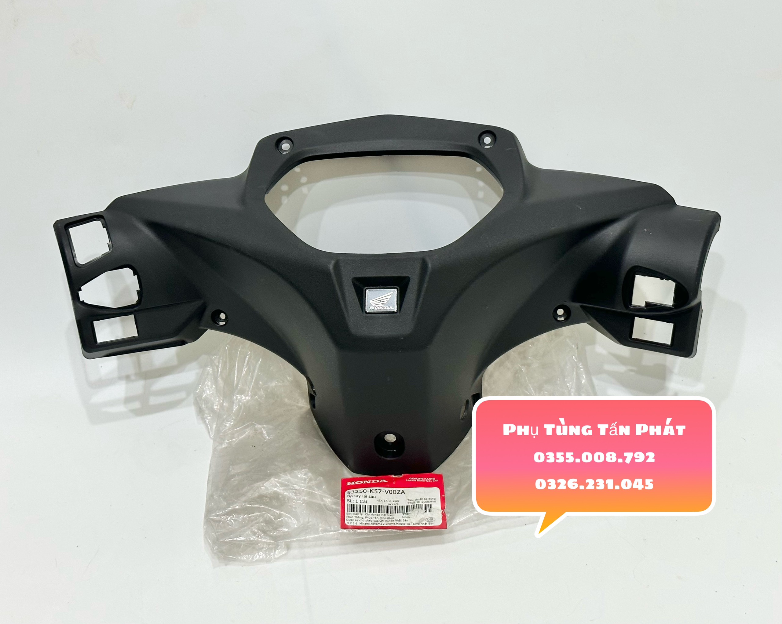 Ốp đầu sau - bợ cổ wave blade chính hãng honda
