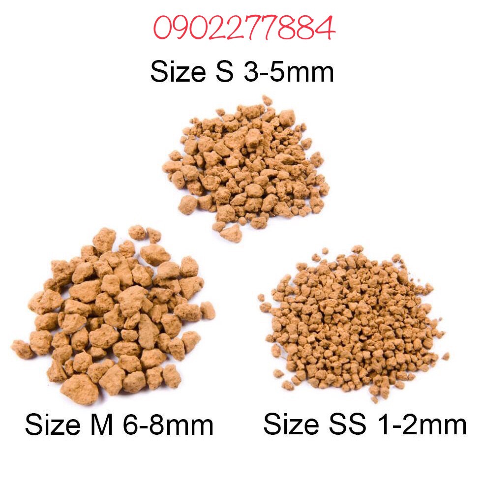 Đất Akadama Nhật Bản Super Hard đủ side Nguyên Bao 14 lít