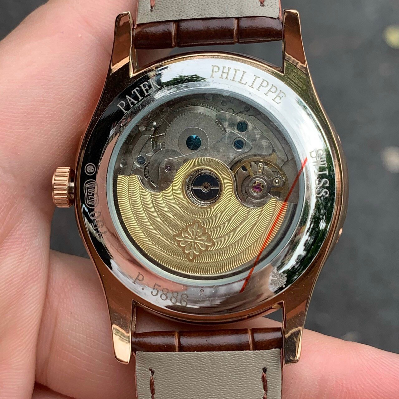 Đồng hồ nam Pan-tek  Complications đồng hồ cơ Automatic size 40
