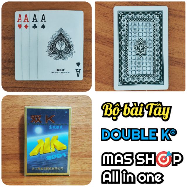 Bộ bài tây poker double k