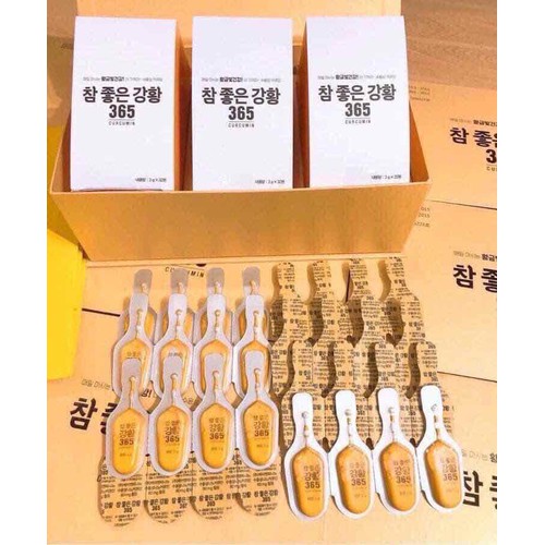 Tinh chất nghệ Nano Curcumin 365 Hàn Quốc - 96 ống