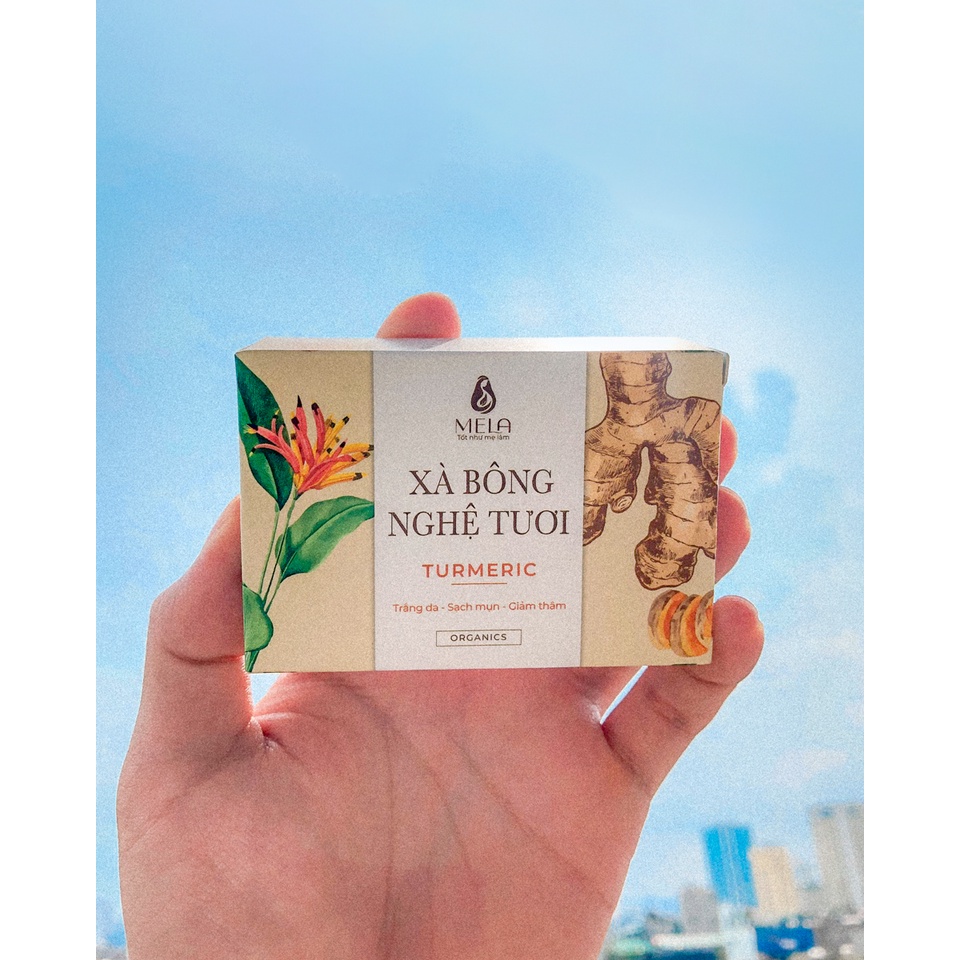 Xà bông Nghệ Tươi MELA 100gr