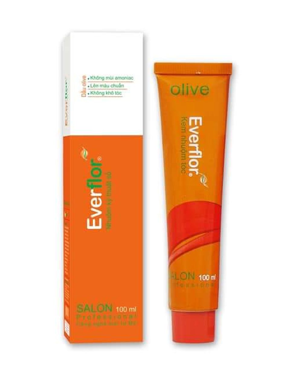 [HCM]Thuốc Nhuộm Tóc Everflor 100ML - ttnnu