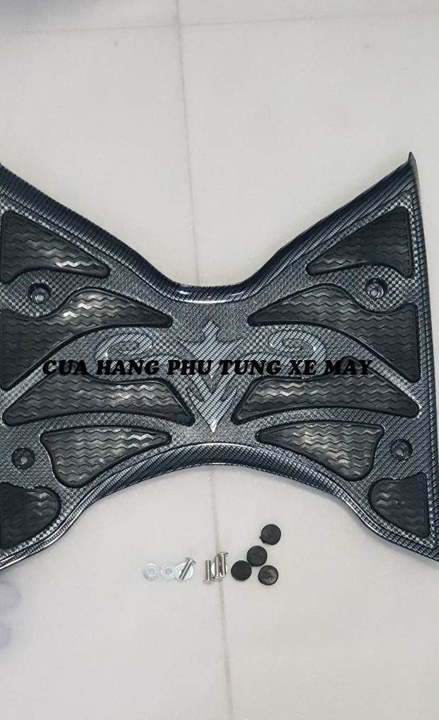Thảm lót chân xe SH 2020 cacbon