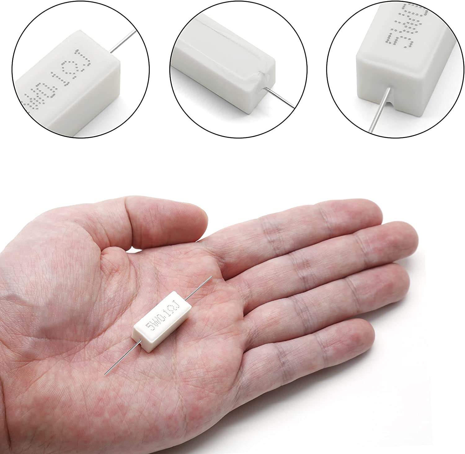 Trở Sứ 5W - (Trở Công Suất) - 10 Cái