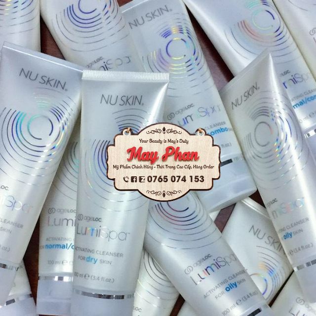 Sữa rửa mặt Nuskin Lumispa Ageloc