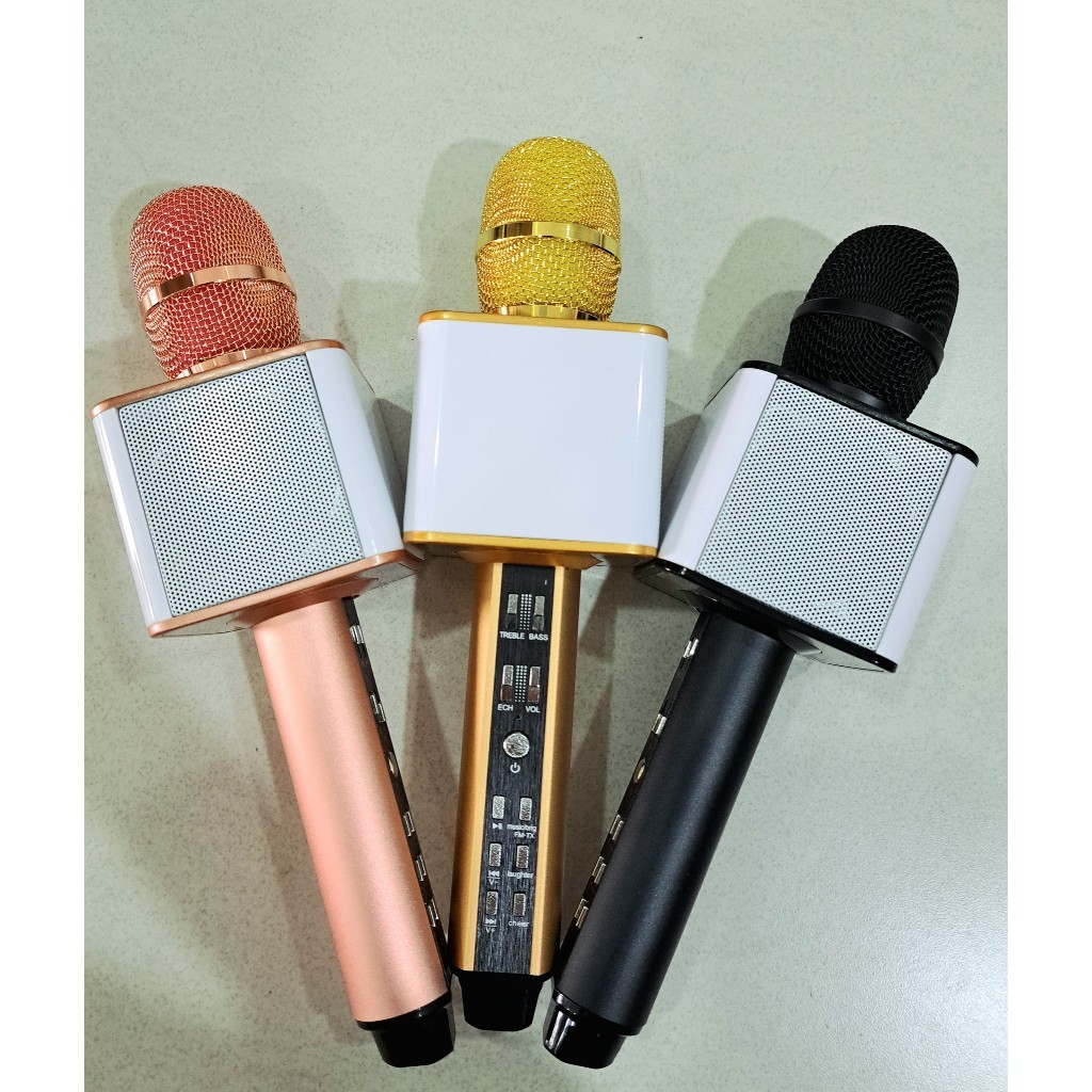 Micro karaoke bluetooth GROWNTECH- SD 08 Âm thanh chân thật, loa to, bass chuẩn
