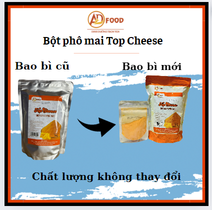100G BỘT PHÔ MAI LẮC TOP NGỌT