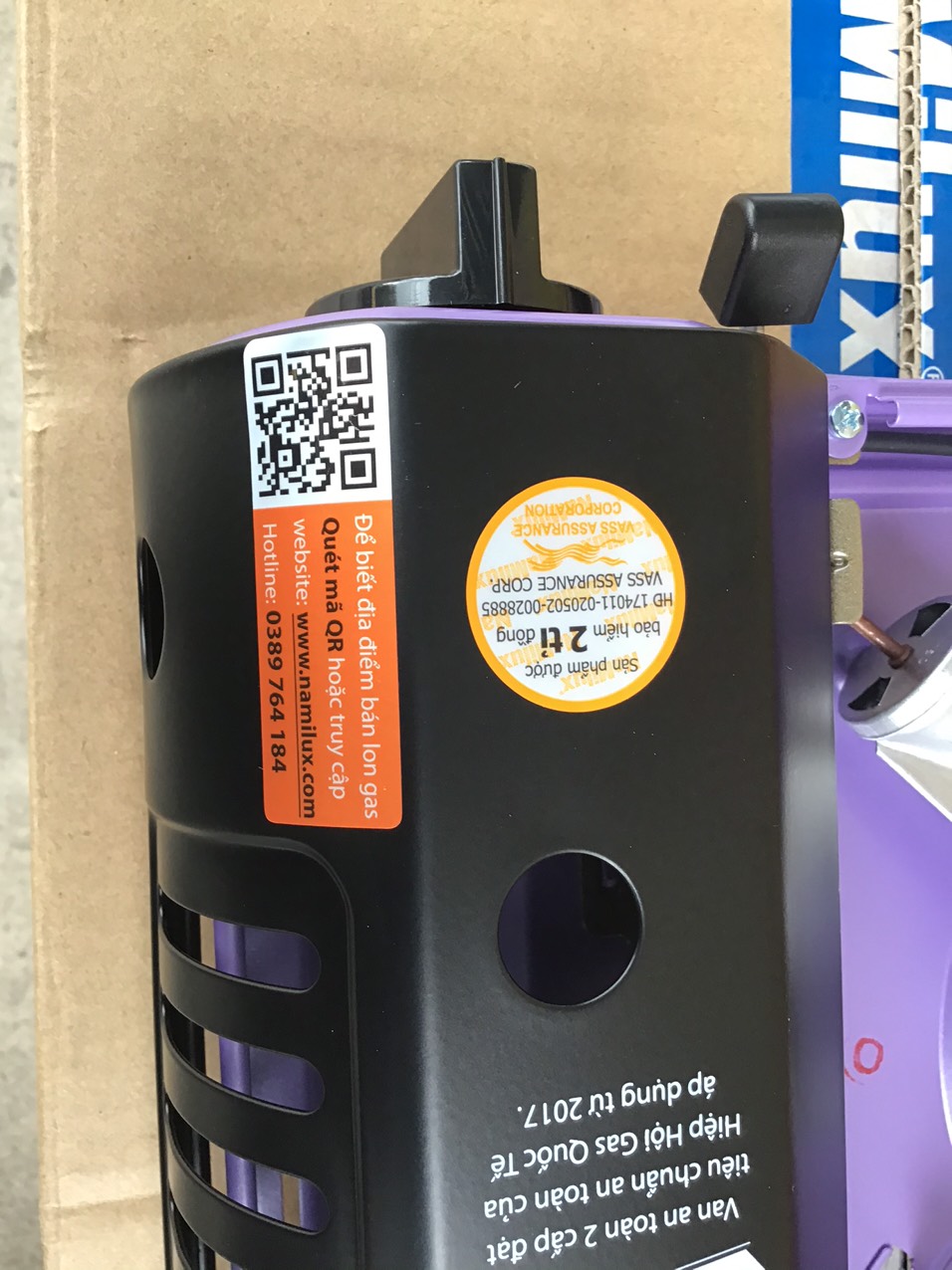 BẾP GA MINI NAMILUX PL1911PF (tiết kiệm gas)