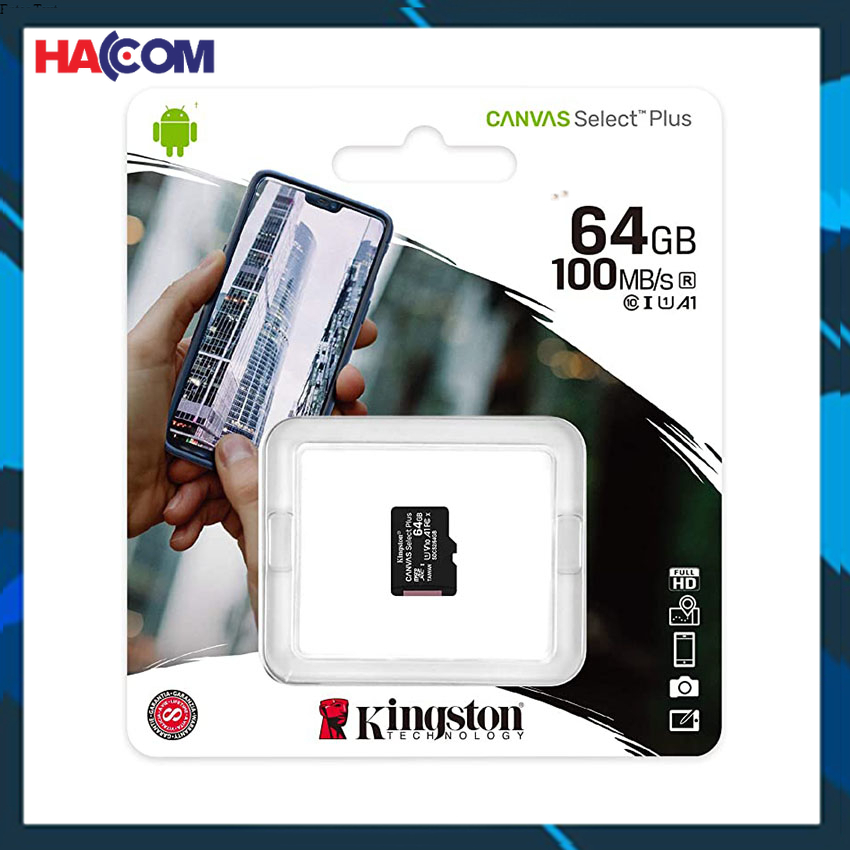 Thẻ nhớ kingston 32gb micro sd class 10 sdcs2/32gbsp