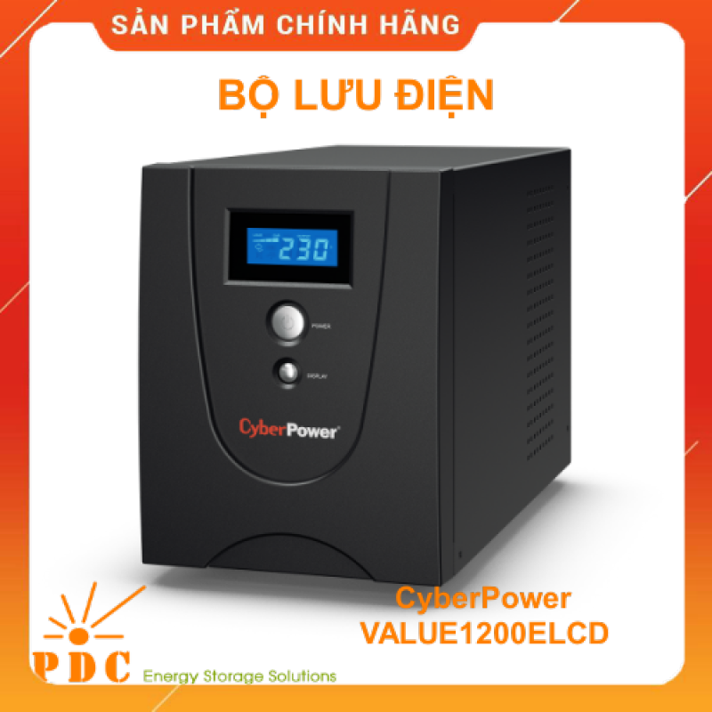 Bảng giá Bộ Lưu Điện CyberPower VALUE1200ELCD 1200VA/720W Chính Hãng - BH 24 tháng Phong Vũ