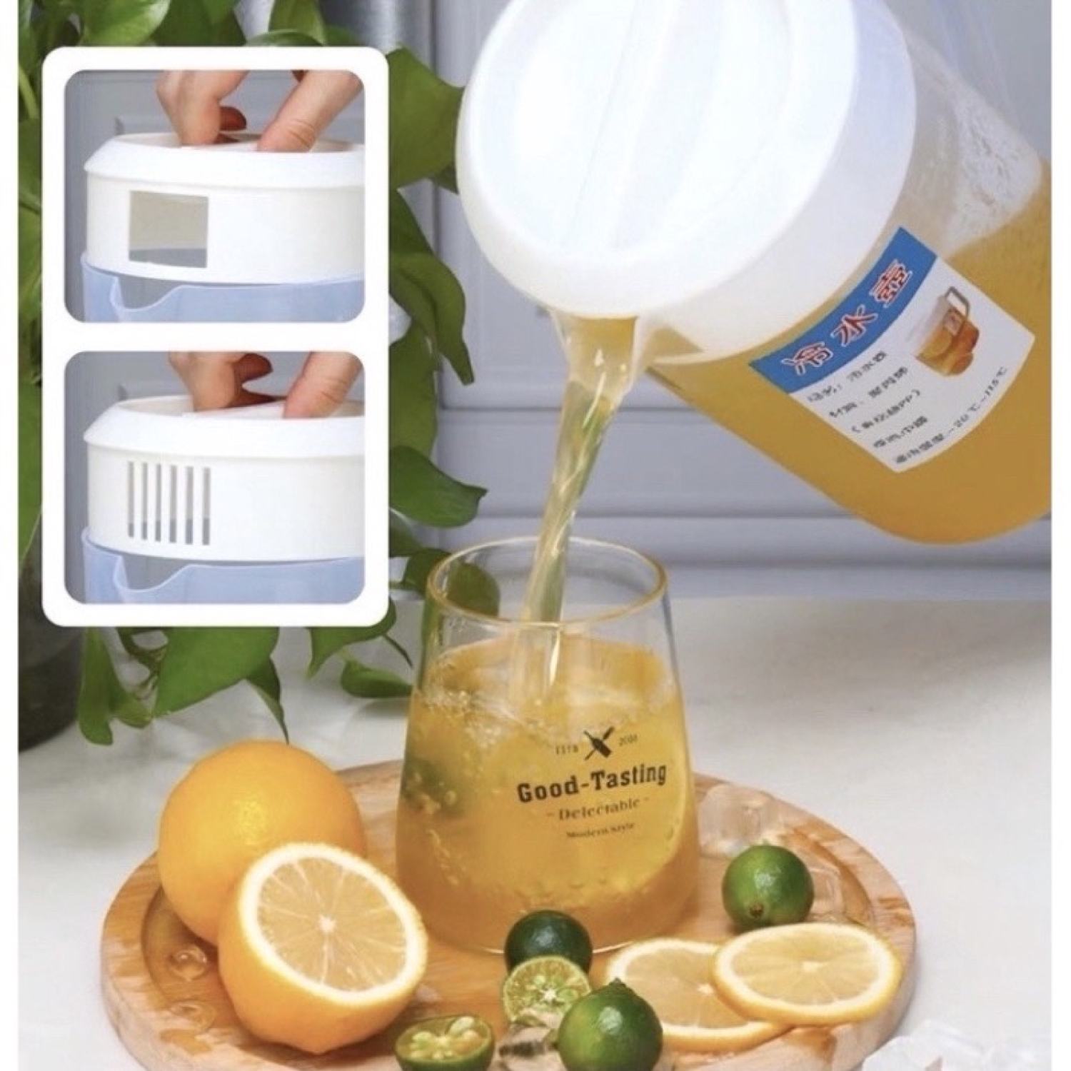 Ca Đong Định Lượng Có Nắp 2500ml, 5000ml