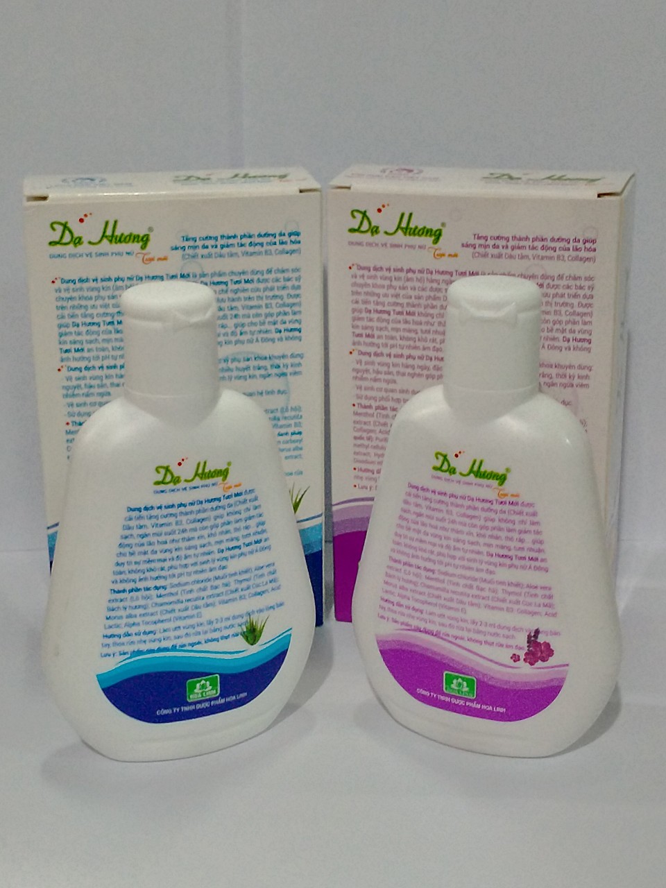 Dung dịch  vệ sinh phụ nữ DẠ HƯƠNG Chai100 ml